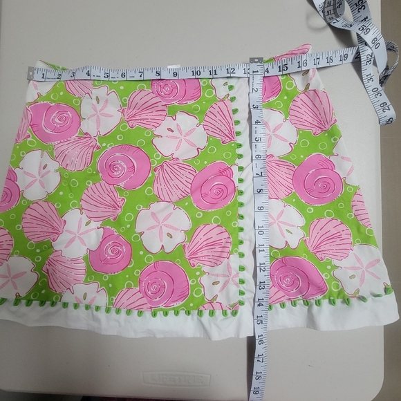 Lilly Pulitzer Sandy Tides Skort Seashell Print. - Picture 8 of 10